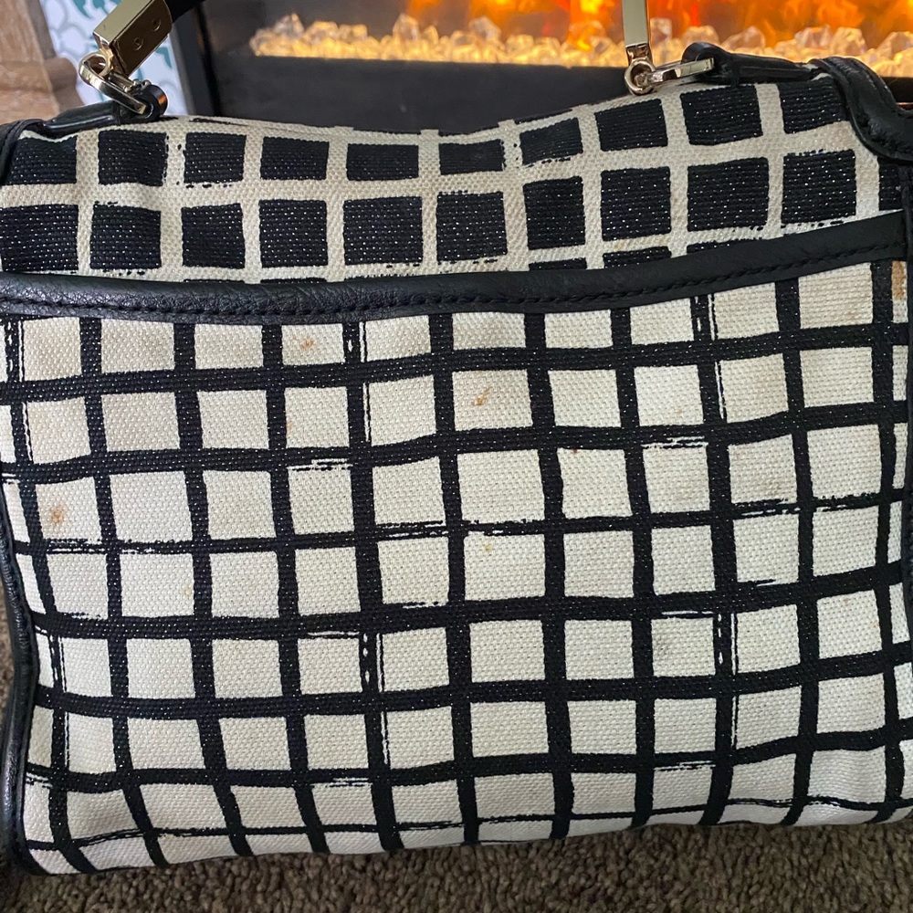 😍AUTHENTIC LINEN & LEATHER COACH BAG‼️ - Picture 5 of 16